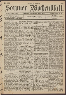Sorauer Wochenblatt, Nr. 236. (10. Oktober 1893)