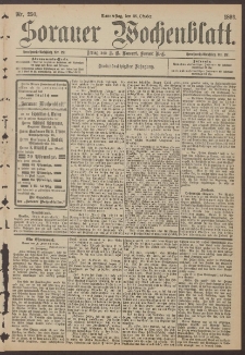 Sorauer Wochenblatt, Nr. 250. (26. Oktober 1893)