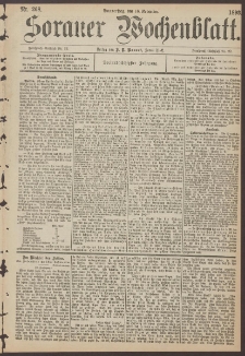 Sorauer Wochenblatt, Nr. 268. (16. November 1893)