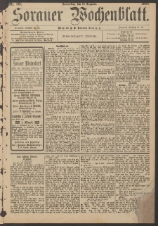 Sorauer Wochenblatt, Nr. 301. (28. Dezember 1893)