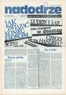 Nadodrze: dwutygodnik społeczno-kulturalny, nr 8 (17 - 30 IV 1988 R.)