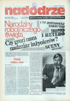 Nadodrze: dwutygodnik społeczno-kulturalny, nr 9 (1 - 14 V 1988 R.)
