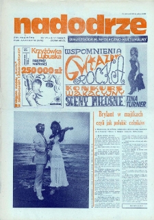 Nadodrze: dwutygodnik społeczno-kulturalny, nr 15 (24 VII - 6 VIII 1988 R.)