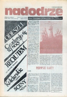 Nadodrze: dwutygodnik społeczno-kulturalny, nr 22 (30 X - 12 XI 1988 R.)