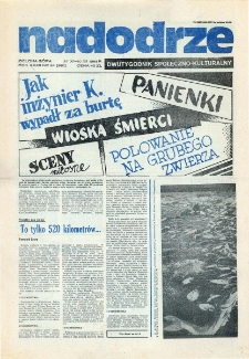 Nadodrze: dwutygodnik społeczno-kulturalny, nr 24 (27 XI - 10 XII 1988 R.)