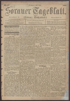 Sorauer Tageblatt (Sorauer Wochenblatt), Nr. 151. (2. Juli 1898)