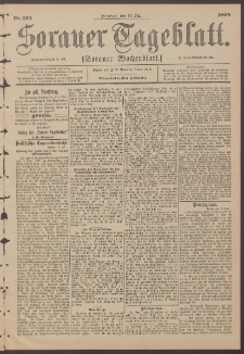 Sorauer Tageblatt (Sorauer Wochenblatt), Nr. 165. (19. Juli 1898)