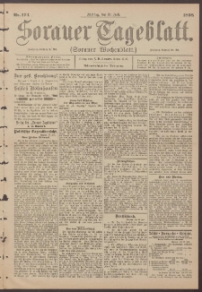 Sorauer Tageblatt (Sorauer Wochenblatt), Nr. 174. (29. Juli 1898)