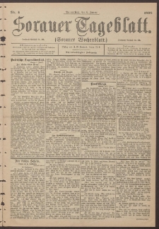 Sorauer Tageblatt (Sorauer Wochenblatt), Nr. 4. (6. Januar 1898)