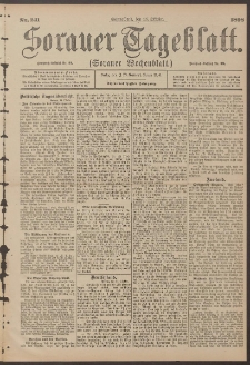 Sorauer Tageblatt (Sorauer Wochenblatt), Nr. 241. (15. Oktober 1898)