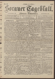 Sorauer Tageblatt (Sorauer Wochenblatt), Nr. 31. (6. Februar 1898)