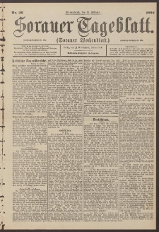 Sorauer Tageblatt (Sorauer Wochenblatt), Nr. 36. (12. Februar 1898)