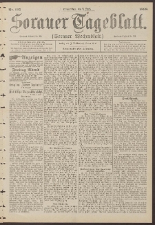 Sorauer Tageblatt (Sorauer Wochenblatt), Nr. 125. (2. Juni 1898)