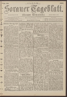 Sorauer Tageblatt (Sorauer Wochenblatt), Nr. 132. (10. Juni 1898)