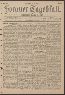 Sorauer Tageblatt (Sorauer Wochenblatt), Nr. 137. (16. Juni 1898)