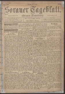 Sorauer Tageblatt (Sorauer Wochenblatt), Nr. 150. (1. Juli 1898)