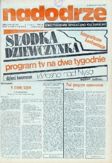Nadodrze: dwutygodnik społeczno-kulturalny, nr 12 (7 - 20 VI 1989 R.)