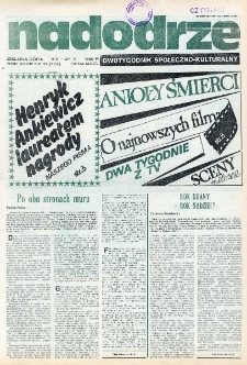 Nadodrze: dwutygodnik społeczno-kulturalny, nr 21 (11 X - 24 X 1989 R.)
