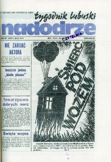 Nadodrze: tygodnik lubuski, nr 25 (28 XI 1989)