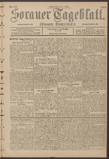 Sorauer Tageblatt (Sorauer Wochenblatt), Nr. 52. (3. M&auml;rz 1900)