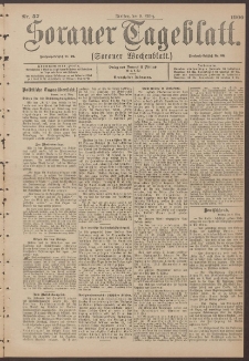 Sorauer Tageblatt (Sorauer Wochenblatt), Nr. 57. (9. M&auml;rz 1900)