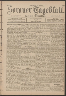 Sorauer Tageblatt (Sorauer Wochenblatt), Nr. 64. (17. M&auml;rz 1900)