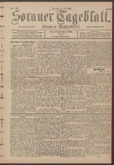Sorauer Tageblatt (Sorauer Wochenblatt), Nr. 66. (20. M&auml;rz 1900)