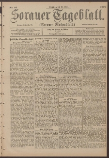 Sorauer Tageblatt (Sorauer Wochenblatt), Nr. 94. (23. April 1900)