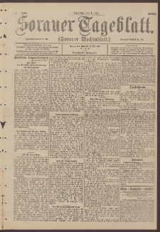 Sorauer Tageblatt (Sorauer Wochenblatt), Nr. 100. (1. Mai 1900)