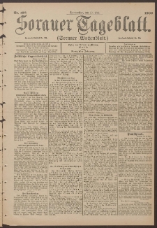 Sorauer Tageblatt (Sorauer Wochenblatt), Nr. 108. (10. Mai 1900)