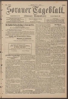 Sorauer Tageblatt (Sorauer Wochenblatt), Nr. 126. (1. Juni 1900)