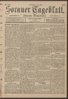 Sorauer Tageblatt (Sorauer Wochenblatt), Nr. 134. (13. Juni 1900)