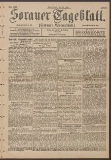 Sorauer Tageblatt (Sorauer Wochenblatt), Nr. 137. (16. Juni 1900)
