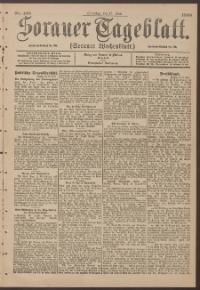 Sorauer Tageblatt (Sorauer Wochenblatt), Nr. 138. (17. Juni 1900)