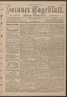 Sorauer Tageblatt (Sorauer Wochenblatt), Nr. 140. (20. Juni 1900)