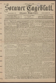 Sorauer Tageblatt (Sorauer Wochenblatt), Nr. 166. (20. Juli 1900)