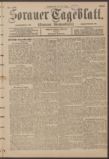 Sorauer Tageblatt (Sorauer Wochenblatt), Nr. 173. (28. Juli 1900)
