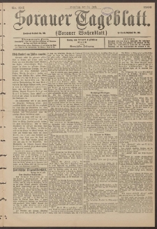 Sorauer Tageblatt (Sorauer Wochenblatt), Nr. 175. (31. Juli 1900)