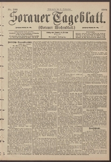 Sorauer Tageblatt (Sorauer Wochenblatt), Nr. 206. (5. September 1900)