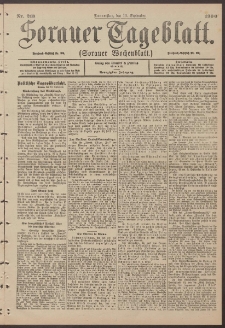 Sorauer Tageblatt (Sorauer Wochenblatt), Nr. 213. (13. September 1900)