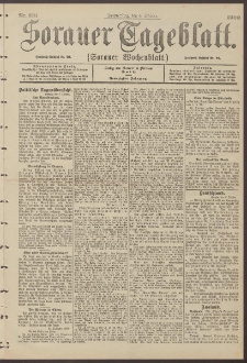 Sorauer Tageblatt (Sorauer Wochenblatt), Nr. 231. (4. Oktober 1900)