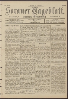 Sorauer Tageblatt (Sorauer Wochenblatt), Nr. 232. (5. Oktober 1900)