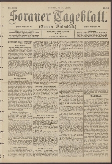 Sorauer Tageblatt (Sorauer Wochenblatt), Nr. 236. (10. Oktober 1900)
