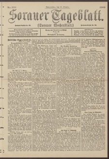Sorauer Tageblatt (Sorauer Wochenblatt), Nr. 237. (11. Oktober 1900)