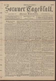 Sorauer Tageblatt (Sorauer Wochenblatt), Nr. 286. (8. Dezember 1900)
