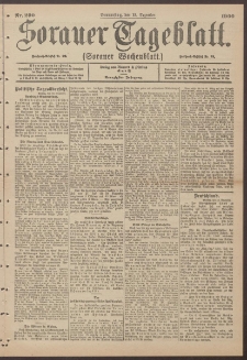 Sorauer Tageblatt (Sorauer Wochenblatt), Nr. 290. (13. Dezember 1900)