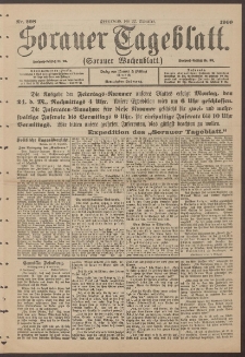 Sorauer Tageblatt (Sorauer Wochenblatt), Nr. 298. (22. Dezember 1900)