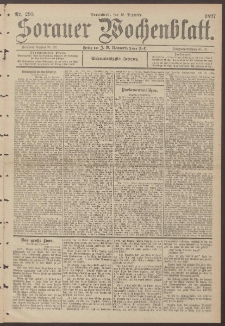 Sorauer Wochenblatt, Nr. 295. (18. Dezember 1897)