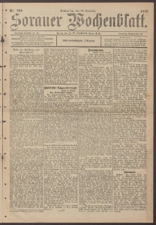 Sorauer Wochenblatt, Nr. 304. (30. Dezember 1897)