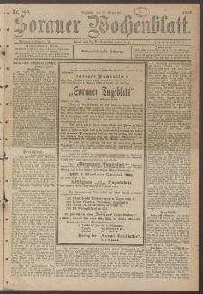 Sorauer Wochenblatt, Nr. 305. (31. Dezember 1897)